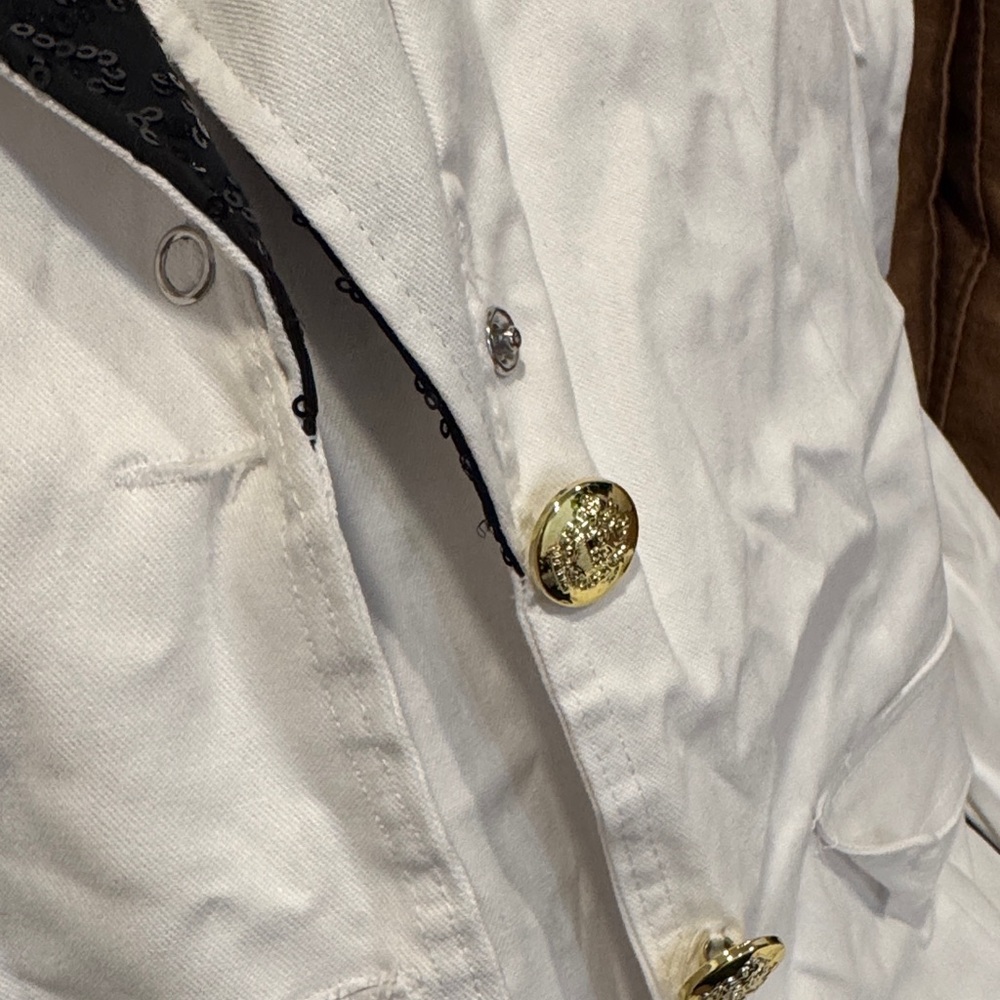 Weissman White and Black Dance Costume Set - Picture 7 of 9